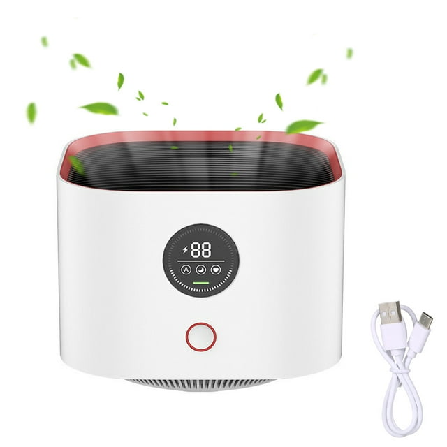 Air Purifier for Home Bedroom Carbon Filter Air Cleaner with