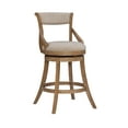 thumbnail image 4 of Powell Gemma Big and Tall Barstool, Natural Wire Brush, Multiple Sizes, 4 of 8