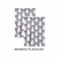 thumbnail image 3 of Rysoverian 2 Pcs Christmas Tree Hand Towels Soft Absorbent Fingertip Towels Holiday Kitchen Bathroom Decor, 3 of 7