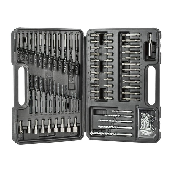 BLACK DECKER Drill Bit Set/Screwdriver Bit Set Combo, 109-Piece (BDA91109)