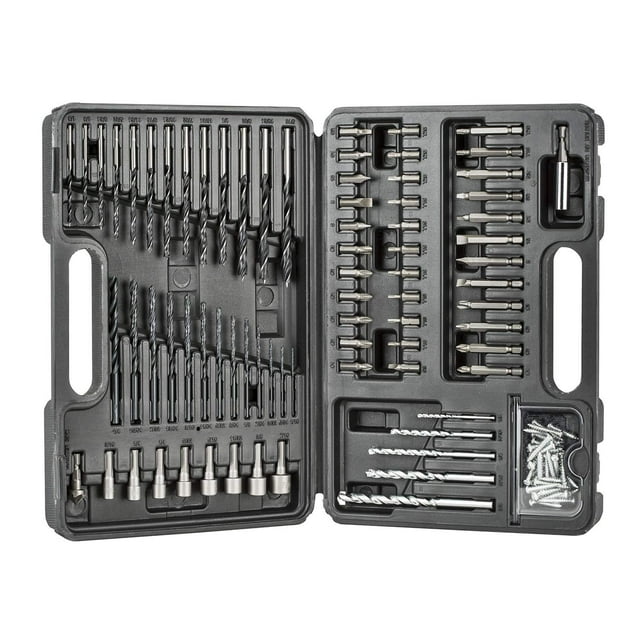 Juego combinado de brocas y puntas de destornillador BLACK+DECKER, 109 piezas (BDA91109)