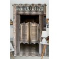 thumbnail image 1 of EREHome Old Western Swinging Saloon Doors Saloon Sign Blackout Window Curtain Drapery Panels 52x84 Inch One Piece, 1 of 1