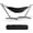 Onyx, variant on Double Hammock with Foldable Steel Stand and Carry Bag, Standing Hammock, Indoor Outdoor, 450 LBS Weight Capacity, Suitable for Garden Camping Beach, Ocean