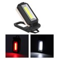 thumbnail image 4 of Mini luz de trabajo LED COB plegable, lámpara magnética, brillo ajustable con gancho para reparación al aire libre, recargable por USB, W560, 4 of 10
