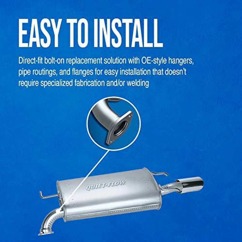 Walker Exhaust Exhaust Muffler 21577 Quiet-Flow SS; OE
