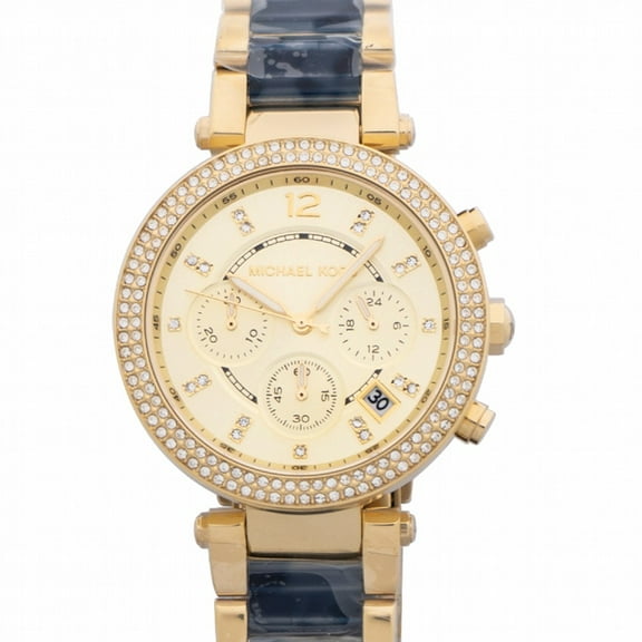 Michael Kors Women's Parker MK6238 Gold Stainless-Steel Quartz Fashion Watch