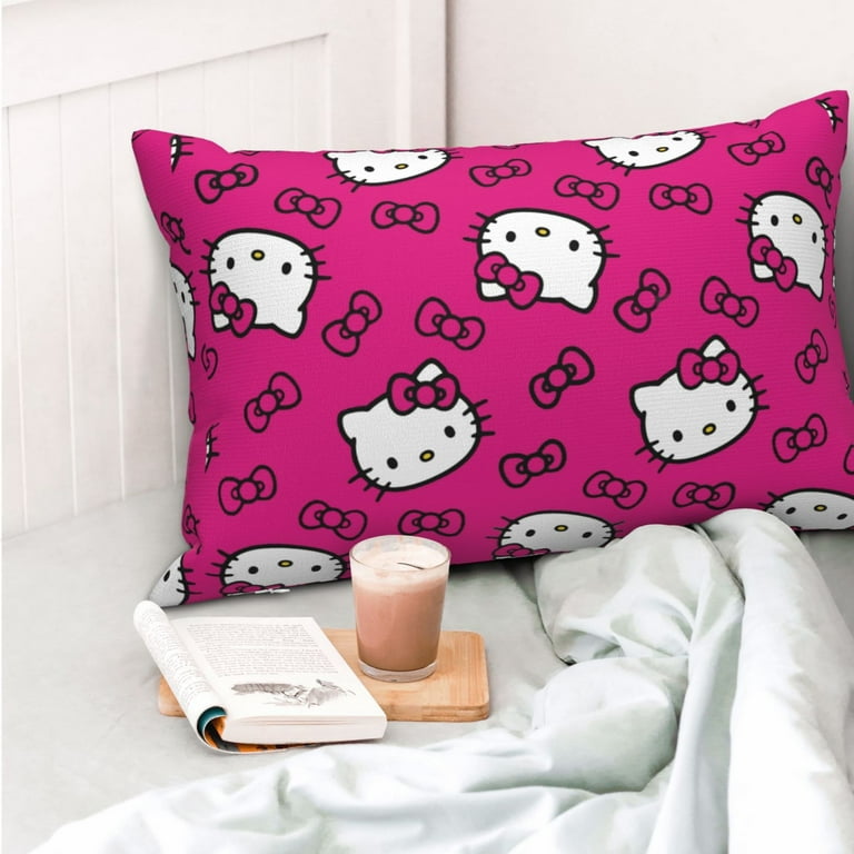 Hello Kitty Cartoon Style Pillowcase 20x30 inch 2 Count Size 20 30 inch Style 2