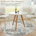 thumbnail image 2 of x Area Rug Living Room Rugs - Washable Neutral Modern Abstract Soft Thin Large Rug Indoor Floor No Slip Rug Carpet for Bedroom Under Dining Table Home Office Decor -, 2 of 7