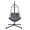 GRAY, variant on FKSLIFE Outdoor Indoor Hanging Swing Hammock Chair Swing Patio Chair Yard Patio Porch Garden Bar Chair