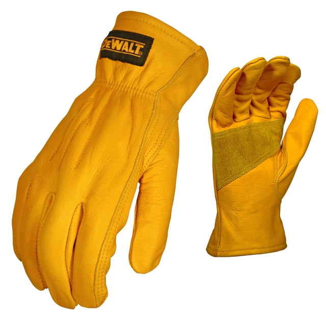 Guante Protector DEWALT DPG32 de Cuero para Conductor Talla Extra Grande