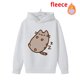 thumbnail image 1 of Pusheen-Sudadera de lana con estampado de dibujos animados para niño, suéter con capucha de lana para mantener el calor y la comodidad, ideal para regalo de Navidad, novedad de 2023, 1 of 4