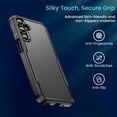 thumbnail image 3 of Entronix Protective Case for Galaxy A17, Anti-Slip Shockproof Rugged Cover, Black, 3 of 5
