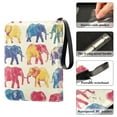 thumbnail image 4 of Game Card Storage Bag Collectible Trading Card Albums The 4-Pocket Card Binder With 50-Page Sleeve Can Hold 400 Game Cards Beautiful Elephant, 4 of 6