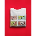thumbnail image 3 of Vintage Audio Cassettes Sweatshirt Women -Image by Shutterstock, Female x-Large, 3 of 4