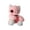 Pink, variant on 9" Dark Reborn Cat Plush, Pink Gothic Stitched Black Cat Stuffed Animal, Soft Emo Style Plush Doll, Collectible Gothic Home Decor & Creative Gifting