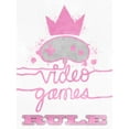 thumbnail image 2 of Prime, Marcus 19x24 White Modern Wood Framed Museum Art Print Titled - Girl Games Rule, 2 of 4