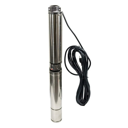 xtremepowerus 4 inch 220v stainless steel submersible deep well pump