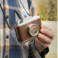 thumbnail image 5 of Foster & Rye Snapshot Flask, Vintage Camera Liquor Flask, Travel Gifts 11oz, 5 of 6