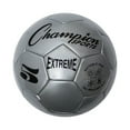 thumbnail image 3 of Champion Sports Extreme Series Soccer Ball Size 5 - Collegiate, Professional, and League Standard Kick Balls - All Weather, Soft Touch, Maximum Air Retention - For Adults, Teenagers, Silver, 3 of 6