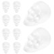 thumbnail image 5 of FELTECHELECTR 25 piezas de espumas DIY para colgar cabezas de calavera, decoración de Halloween, accesorios decorativos, calaveras de espuma en blanco, 5 of 6