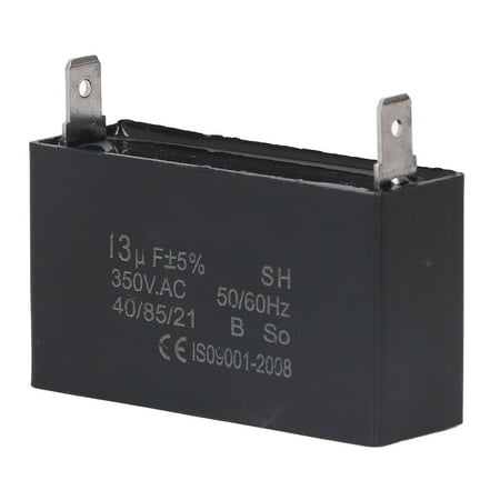 

Motor Start Capacitance Stable 350VAC 13μF Gasoline Generator Start Capacitor For Washing Machine For Water Pump