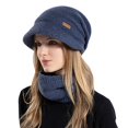 thumbnail image 4 of Fgnfyis Knitted Hat Winter Cycling Windproof Warm Cap with Brim Ear Winter Hats Winter Hats for Women E, 4 of 4