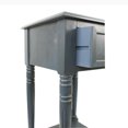 thumbnail image 4 of Decor Therapy FR1548 Simplifier un Tiroir Carré Table d'Appoint, Bleu Marine Antique, 4 of 5