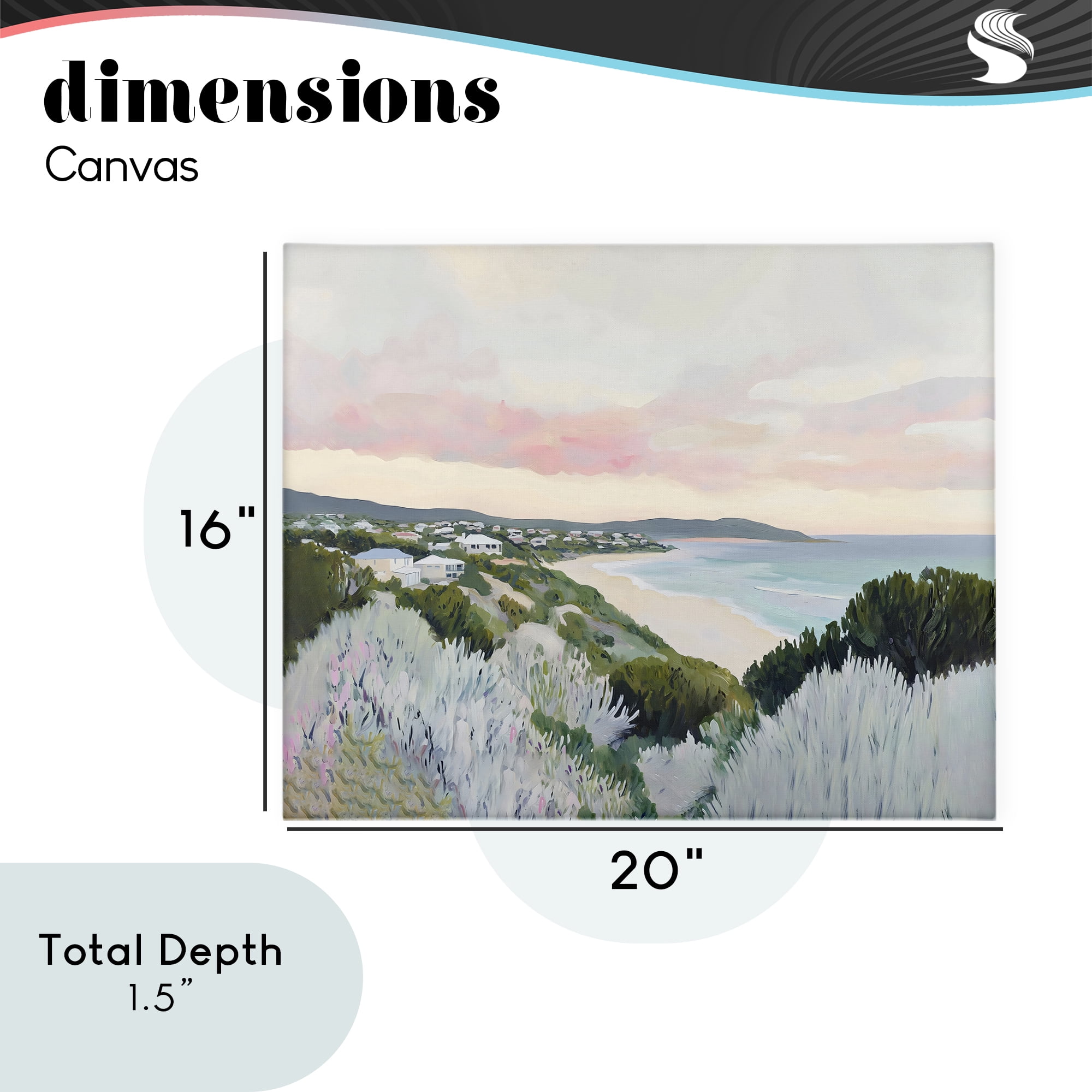 Stupell Industries Cape Cod Evening Light Canvas Wall Art, design by The Prints Vibe