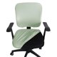 thumbnail image 3 of Funda para silla de oficina dividida, lavable, elástica, a prueba de polvo, de piel sintética, impermeable Asiento+Respaldo Verde, 3 of 9
