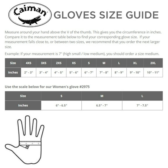Caiman Mechanics Gloves Black Red Silicone Grip Padded Palm Model 2951