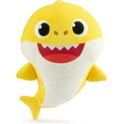 Yellow Baby Shark Plush Shark Toys, Stuff Animals Toy 7inch