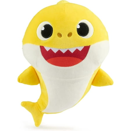 Yellow Baby Shark Plush Shark Toys, Stuff Animals Toy 7inch