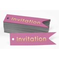 thumbnail image 2 of Inkdotpot Real Gold Foil Invitation Party Tags Favor Hang Paper Tags 100 Pieces, 2 of 6