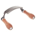 thumbnail image 1 of Timber Tuff 5 Inch Sharp Blade Heavy Duty Steel Curved Draw Shave Tool, 1 of 12