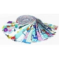 thumbnail image 4 of Soimoi 40Pcs Japanese Print Cotton Precut Fabrics For Quilting Craft Strips 2.5 inches Jelly Roll - Multicolor, 4 of 9