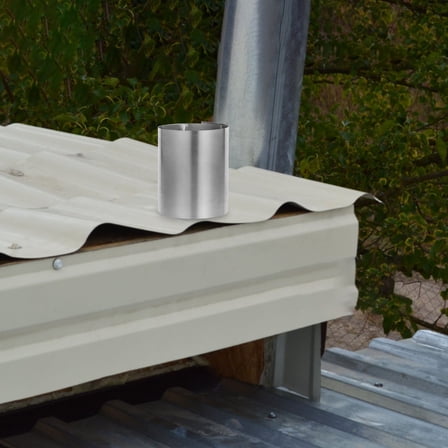 AURARMLET Thin Stainless Steel Sheets Silver 1Pack