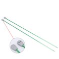thumbnail image 7 of Naierhg 2 Pcs Aluminum Single Point Knitting Needles Pins Straight DIY Weaving Tool, 7 of 7