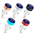 thumbnail image 3 of Dual USB Car Charger Adapter 3.1A Digital LED Voltage/Current Display Auto Vehicle Phone Tablet Charger, 3 of 6