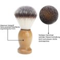 thumbnail image 2 of Set de Afeitar 3 en 1 con Brocha de Afeitar, Set de Brochas de Afeitar de Pelo de Tejón, Bol de Afeitar y Soporte de Afeitar, Set de Afeitar Fabricado en Acero Inoxidable, Set de Regalo de Lujo para, 2 of 7