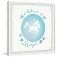 thumbnail image 2 of Marmont Hill Blue Unicorn Crystal Ball Framed Wall Art, 32.00" x 1.50", 2 of 6