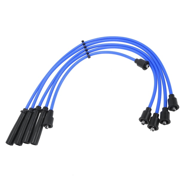 Cables de bobina de encendido de bujía de automóvil Unique Bargains, arnés de cable para Suzuki Samurai 1988-2004 - Paquete de 5
