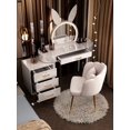 thumbnail image 1 of Bedroom Mirror Dressers Nightstand Vanity Chair Shelf Storage Dressers Organizer Corner Comoda Pra Quarto Vanity Accessories My Lux Decor Round, 1 of 23