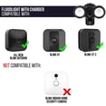 thumbnail image 6 of Wasserstein 3-in-1 Wired Floodlight, Charger and Mount for Blink Outdoor/XT2/XT - 2000 Lumens Powerful Floodlight (Black) (Blink Camera NOT Included), 6 of 10