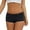 Black, variant on Women Casual Solid Color Flat Leggings Comfortable And Breathable Mid Waist Briefs
