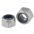 thumbnail image 4 of DIN985 Fine Thread Nylon Lock Hexagon Nuts 304 Stainless Steel Fine Tooth Hex Nut M8 M10 M12 M14 M16 M18 M20, 4 of 5