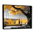 thumbnail image 2 of Designart "Country Comfort Farmhouse Yellow wall art II" Floral Floater Framed Wall Decor, 2 of 7