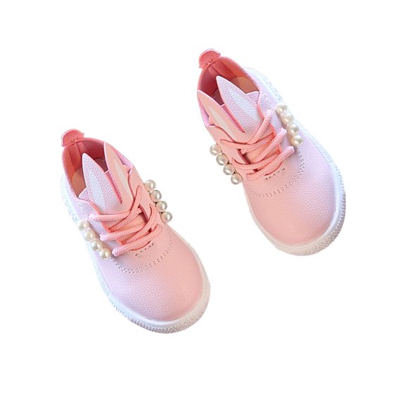 HONMEET Girls PU Boots, Spring Autumn Casual Daily Wear, Comfortable and , 1 Pair