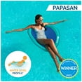 thumbnail image 5 of SwimWays Spring Float Papasan, Inflatable Lounge Chair, For Men & Women Ages 15+, Blue, 5 of 9