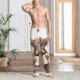 thumbnail image 2 of Balery Relaxed Cute Cow Reading Pantalones de pijama para hombre, pijama ultraligero, pantalón de descanso-X-Large, 2 of 6
