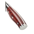 thumbnail image 5 of Ergo Chef Crimson Series 8" Chef's Knife German Stainless Steel w/ Ergonomic G10 Handle, 5 of 5